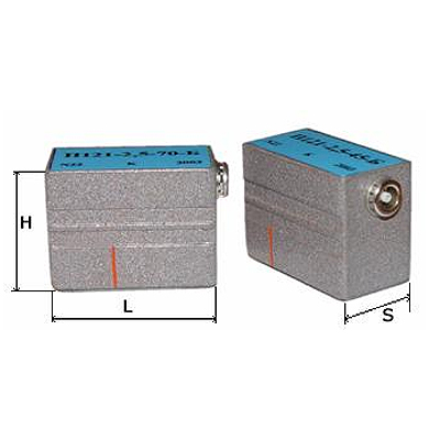 Наклонные совмещенные ультразвуковые преобразователи П121 для контроля крупногабаритных изделий
